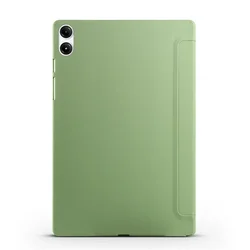Enhanced Smart Folio Soft TPU Stand Cover for Redmi Pad 2 Pro (Mint)