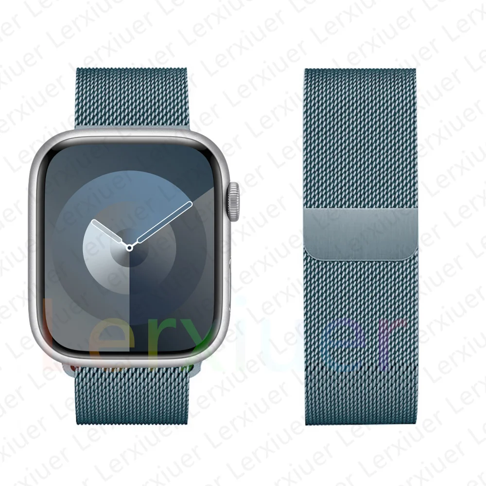 Elegant Milanese Loop Mesh Bracelet for Smartwatch Series - Premium Watch Strap Replacement