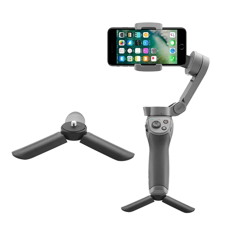 Mini Treppiede Per Dji Pocket 3/Insta360 One X2/X3 Zhiyun Smooth 4 Feiyu Moza Mini Stabilizzatore Accessori Per Montaggio Desktop