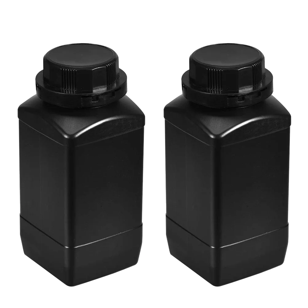 

Bottle Chemical Dispenser Big Mouth Square Bottle Glass Containers Laboratory Reagent Chemical Sample Sealing Liquid Storage