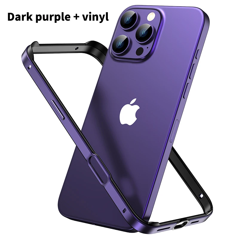 Premium Metal Bumper Phone Case Cover - Sleek & Durable Design