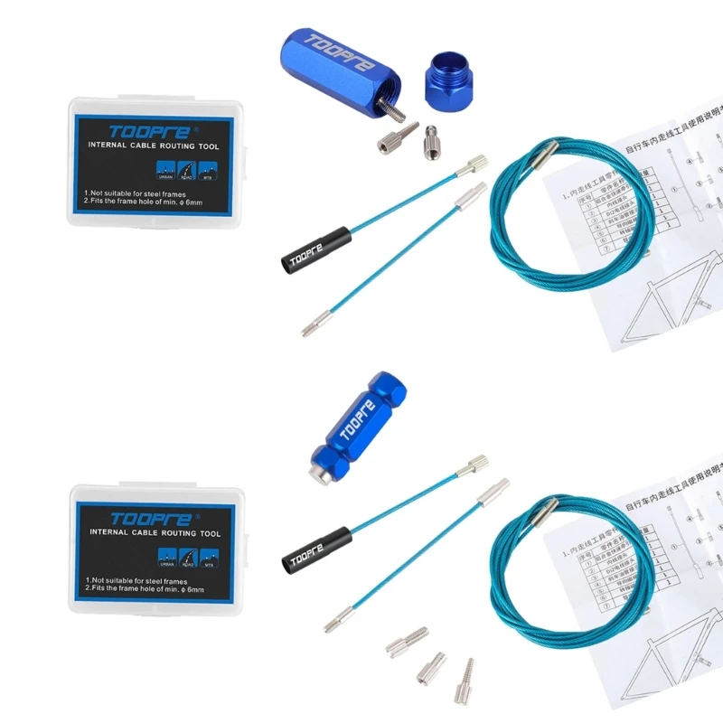 

Bicycles Internal Cable Routing Tool Kit Brake Cable Shift Cable Hydraulic Inner Wire Cable Install Guide for Bike Drop Shipping