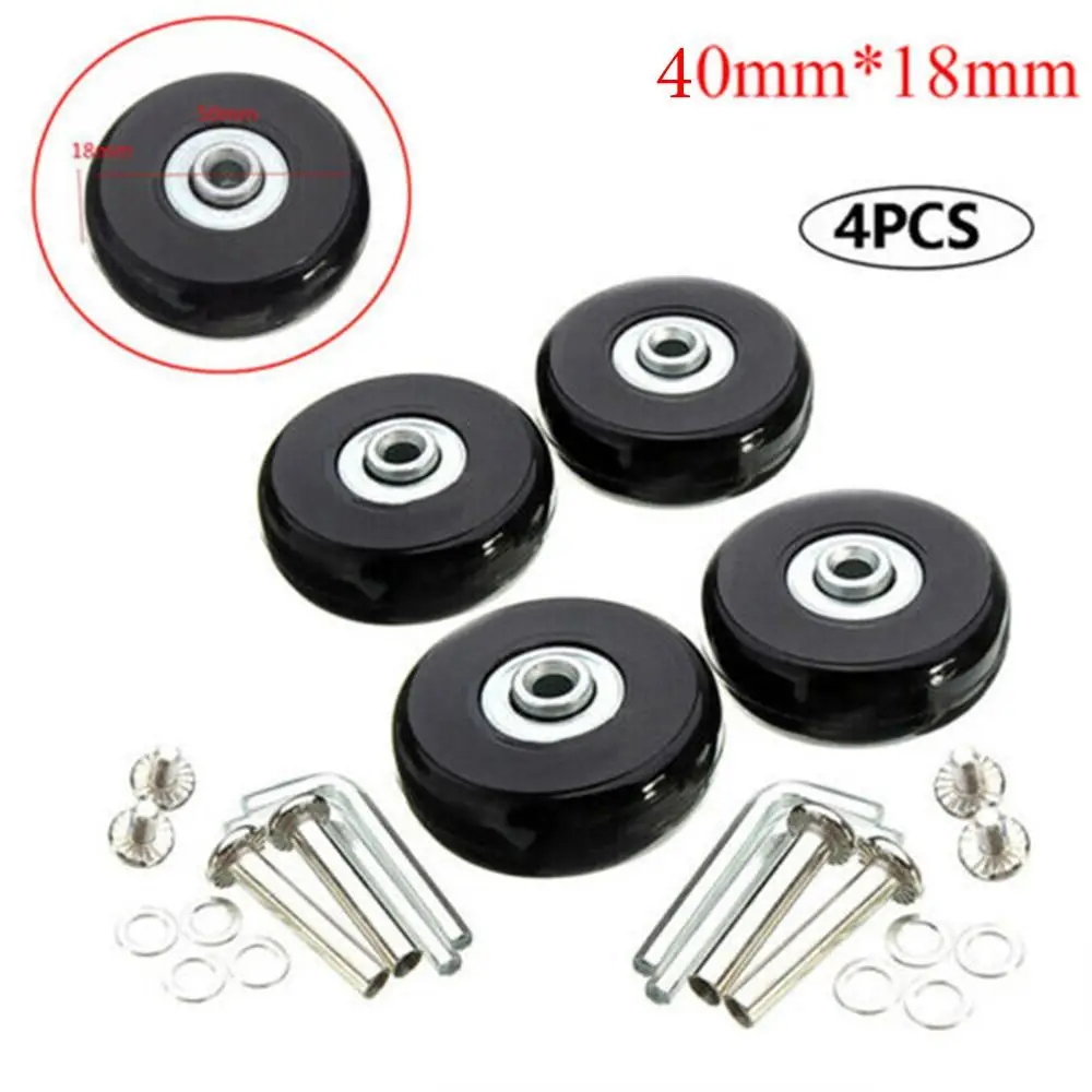 2pcx - 1 pièce 60x23 mm - Roues de rechange pour bagages, bricolage de