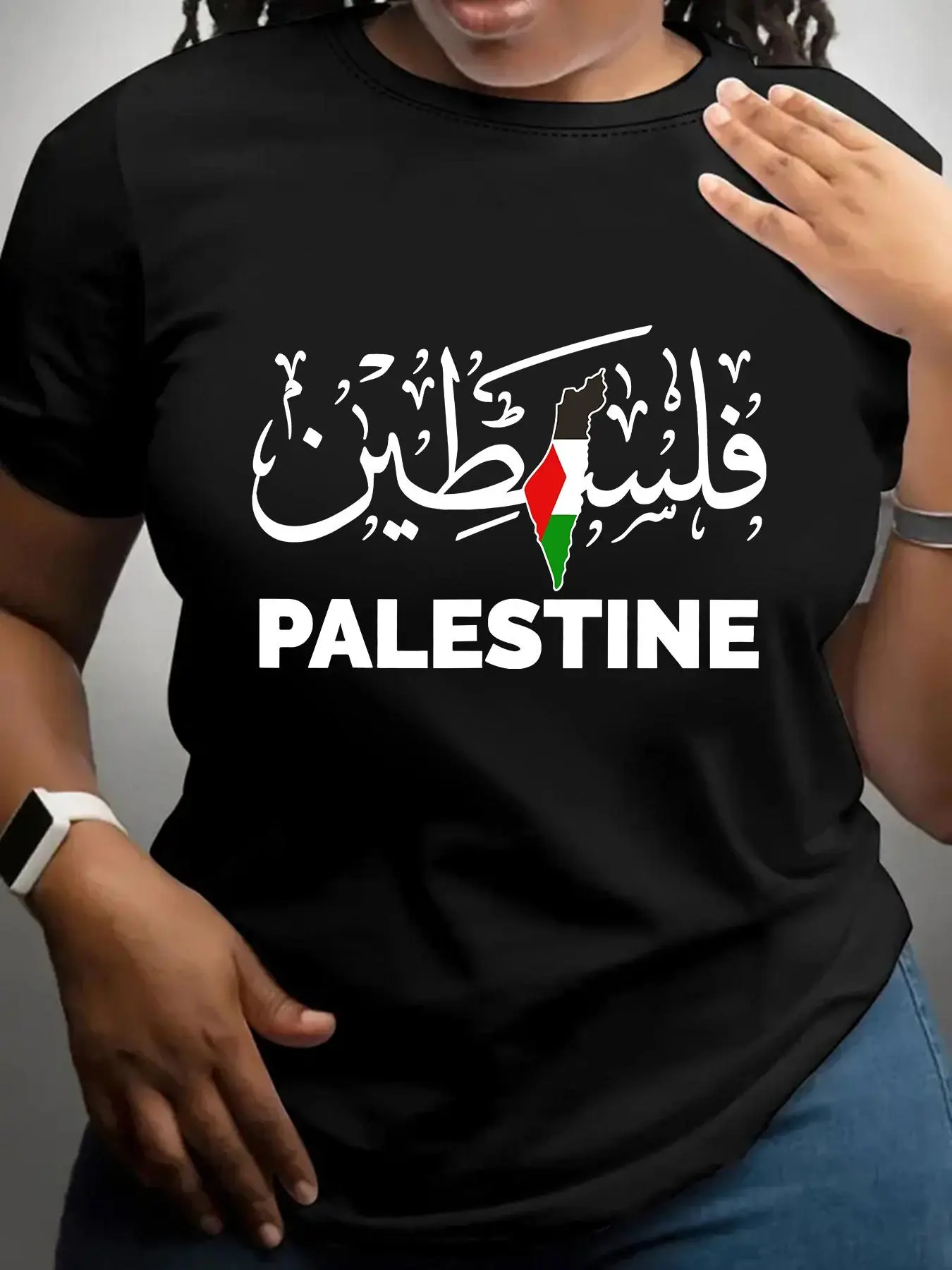 

Футболка с надписью, повседневный топ с коротким рукавом и круглым вырезом для лета и весны, женская одежда, футболка для женщин