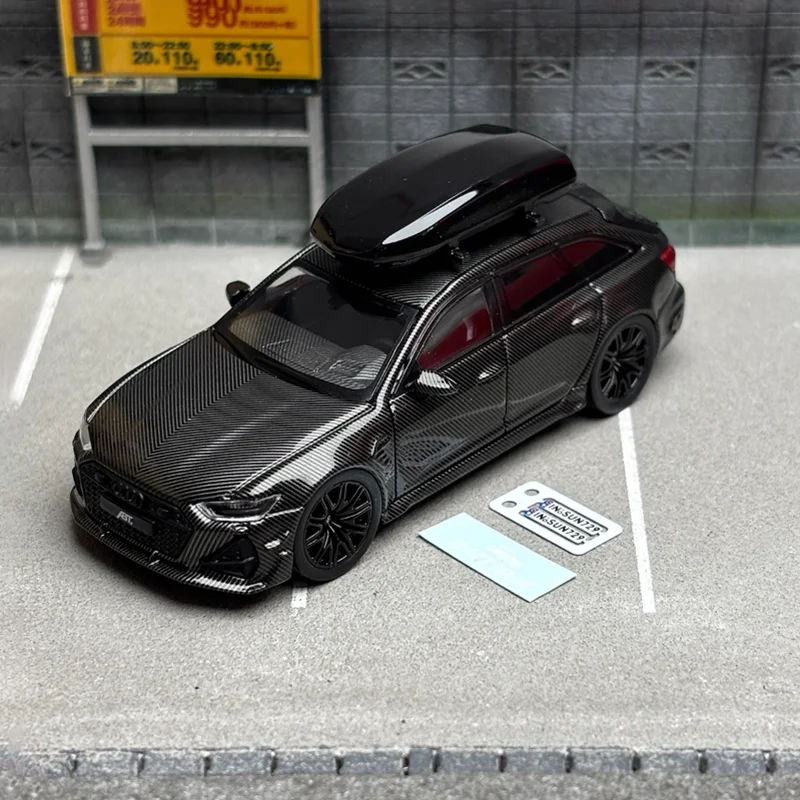 

Литье под давлением в масштабе 1:64, модель Audi RS6, Малайзия, ограниченная серия, модель автомобиля из сплава, украшение, игрушка для взрослых, поклонники, коллекционный дисплей