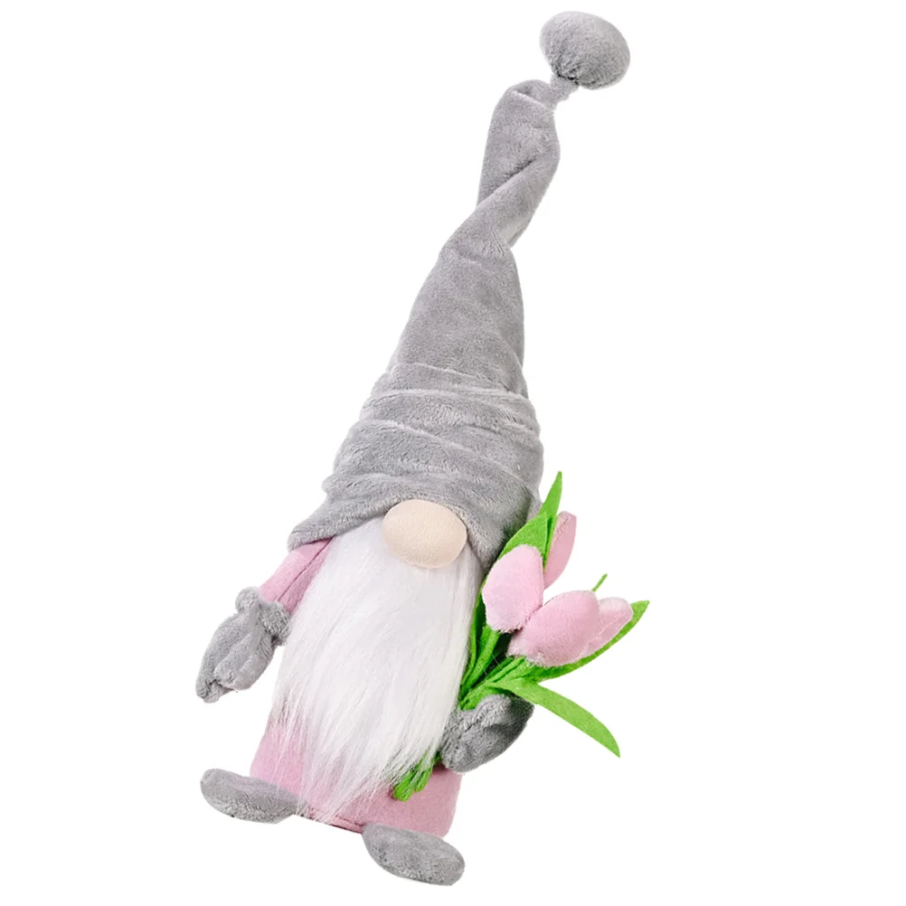 

Rudolph Decor Decorative Dwarf Lovely Gnome Delicate Cloth Festival Accessory Wear-resistant