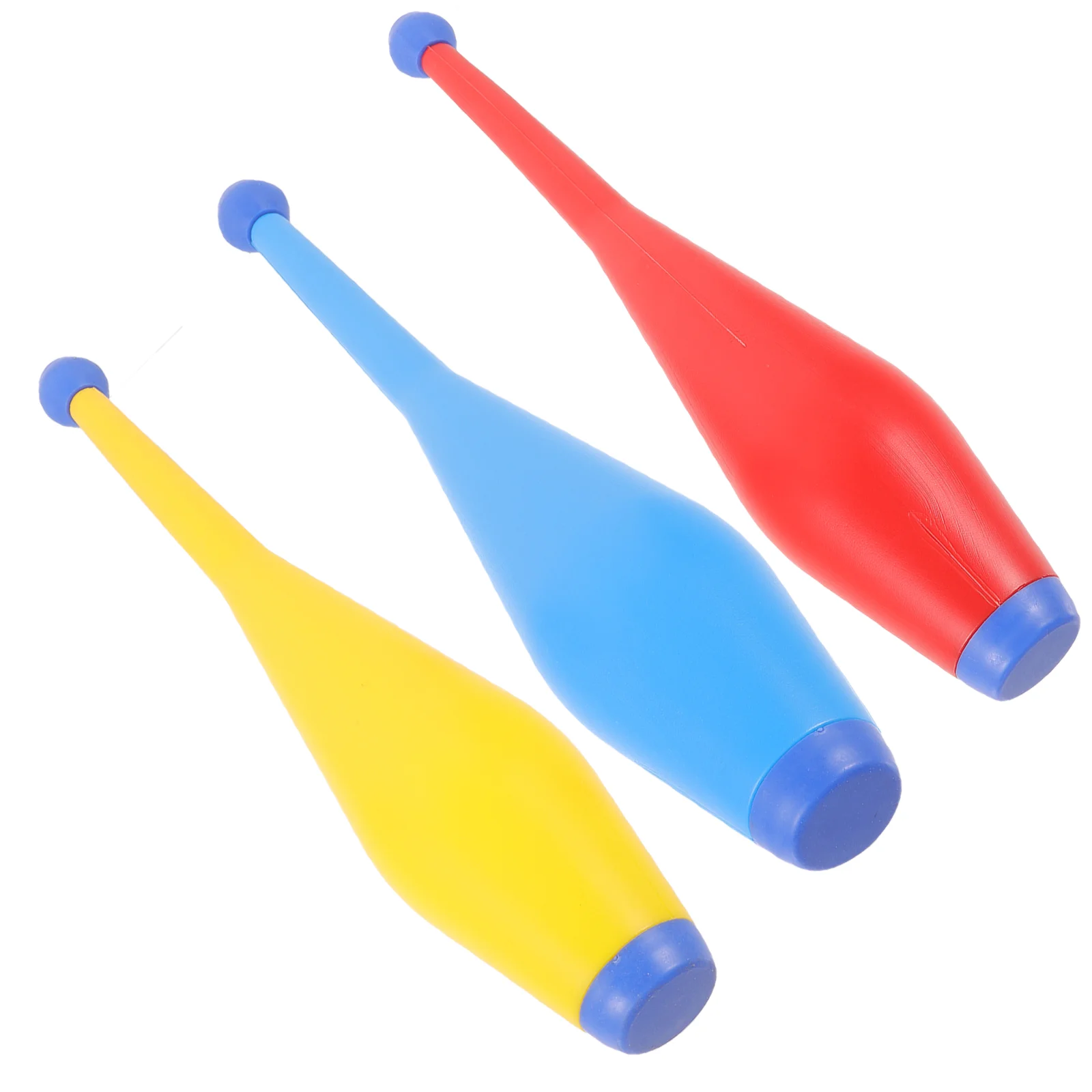 

3 Pcs Performance Supplies Childrens Toys Flower Branch Outdoor Juggling Stick Acrobatic Plastic Training Sticks Props