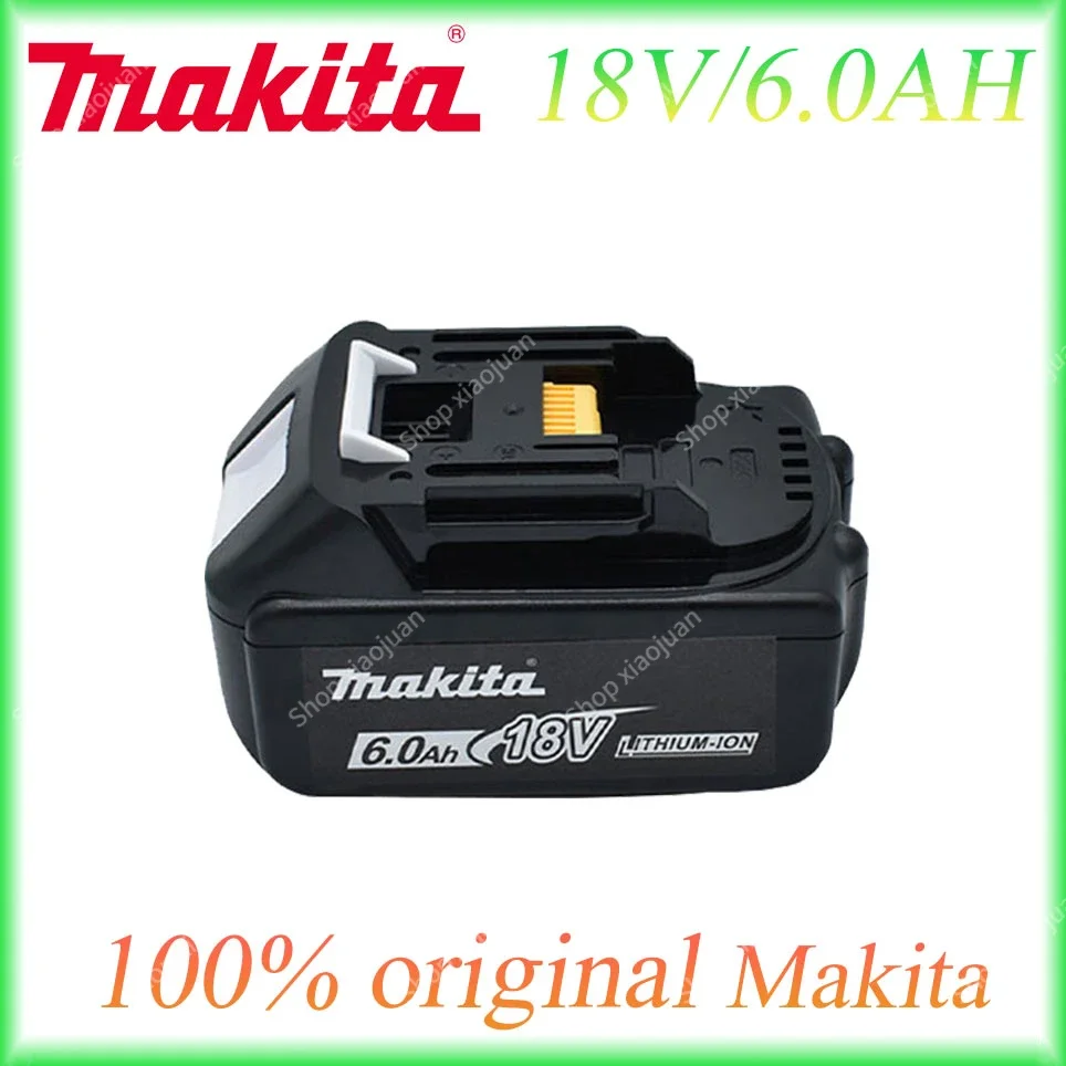 

18V 6.0Ah Makita Original With LED lithium ion replacement LXT BL1860B BL1860 BL1850 Makita rechargeable power tool battery 6AH