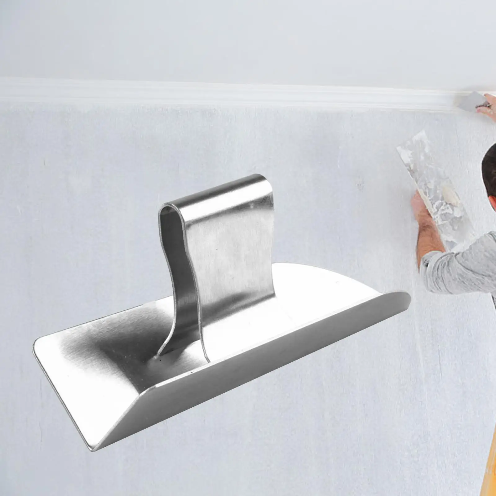 Plastering Trowel Tool Decorative Cement Finishing Stainless Steel Metal Wall Scraping Angle Repair Putty Scraper for Puttying putty knife scraper drywall spatula wall scraper