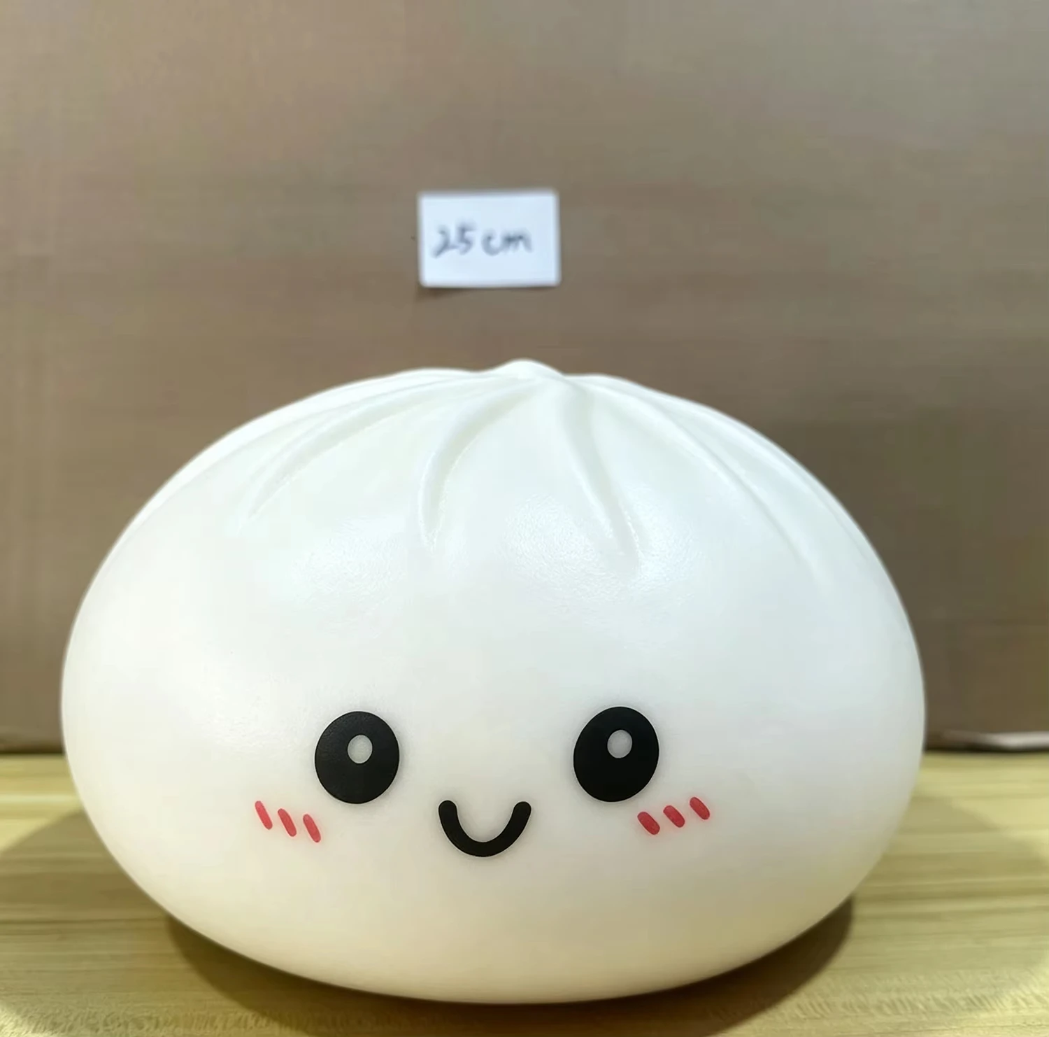 Oversized Steamed Dumpling Sensory Squeeze Toy for Stress Relief and Home Decor