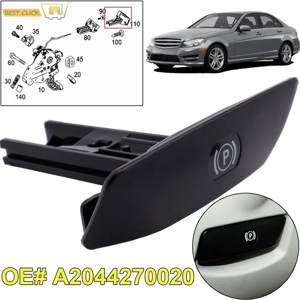 CarParkingPullHandBrakeReleasePullHandleForMercedesBenzCE