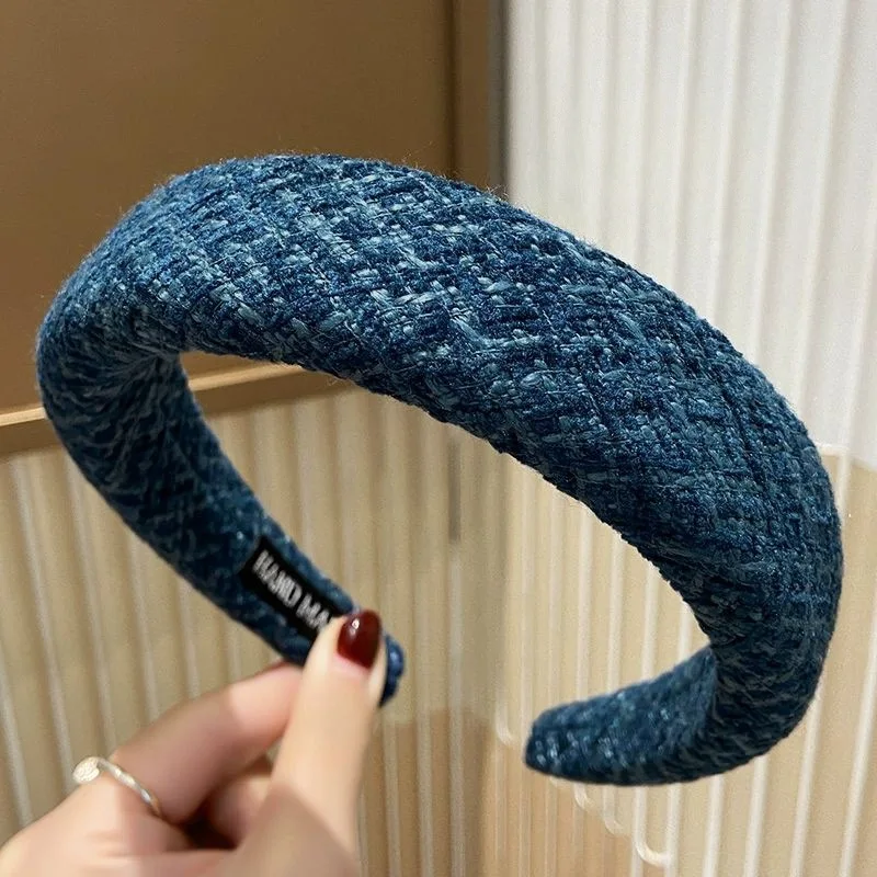 2026 Winter Koreanische Mode Haarbänder Stirnband Frauen Mädchen Scrunchies Haar Kopf Hoop Band Zubehör Kopfschmuck Headwear Ornament – Detail 14
