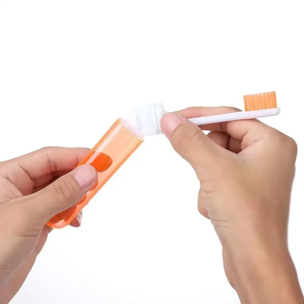 Folding Toothbrush 1Pcs with Box Portable Travel Camping Outdoor Business Trip Oral Cleaning Tools