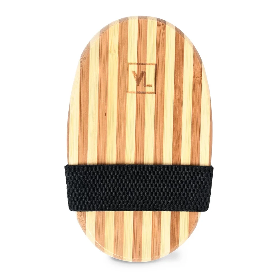 Ergonomic Bamboo Palm Pet Brush for All Coats