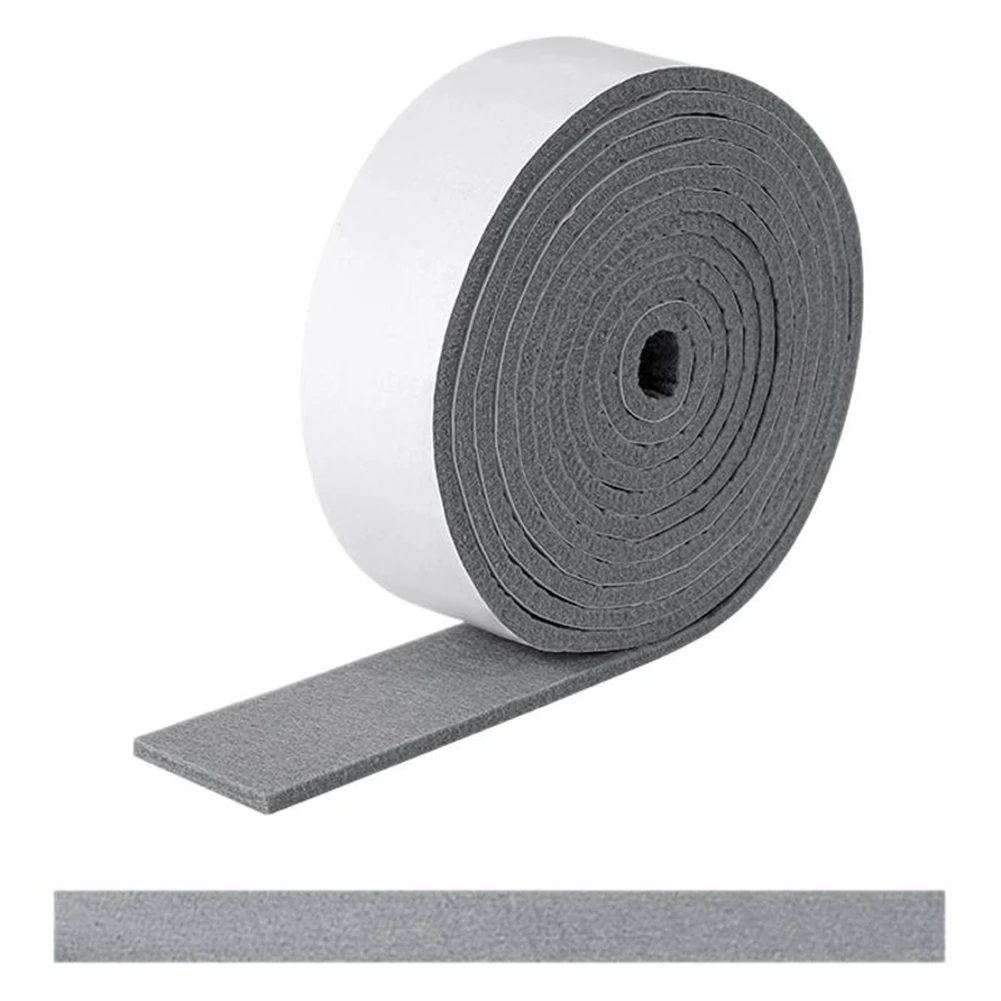 Non-woven Fabrics Door Window Seal Strip Anti-condensation Strips Water Absorption 2M 4 MM Reusable 2pcs Household Tools Tapes