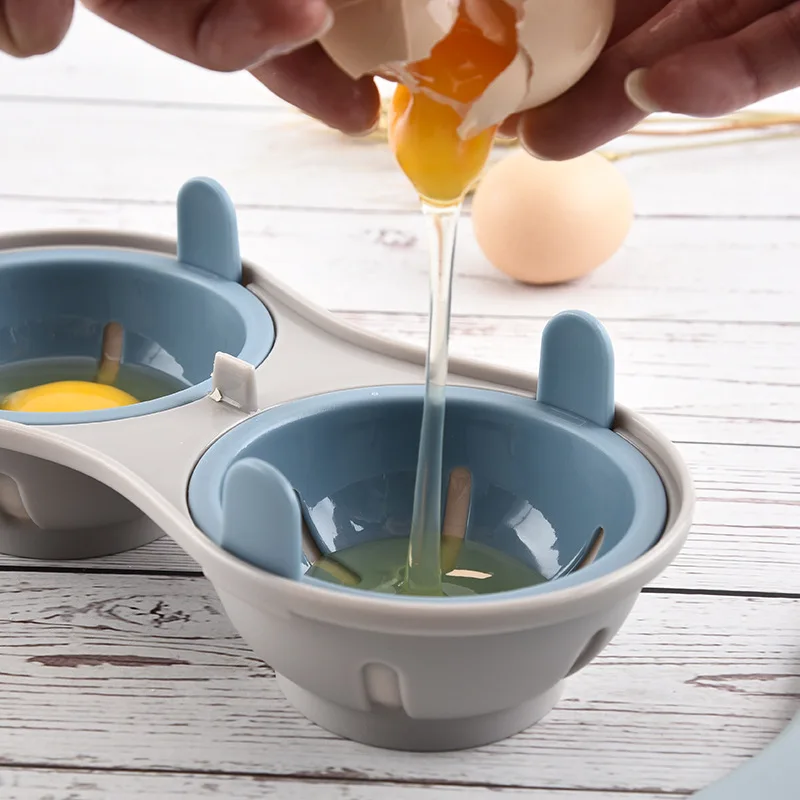 Creative Microwave Steamed Egg Box Maker Poached Steamer Kitchen Tools Items | Дом и сад