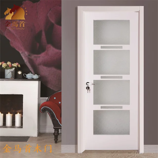 wood plastic composite hollow door design interior room hotel toilet bathroom waterproof wpc doors 6