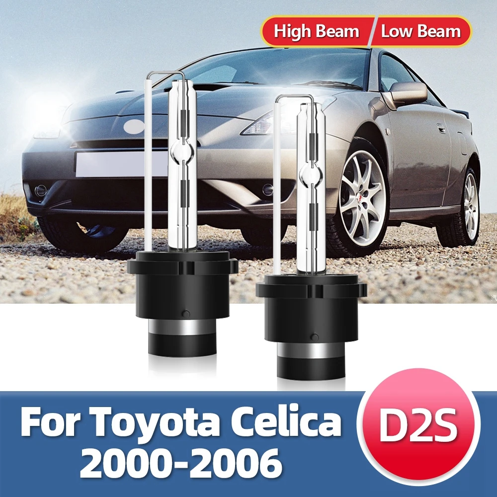 LSlight 2PCS/Lot Car Headlights Bulb D2S 6000K HID Xenon Lamp For ...