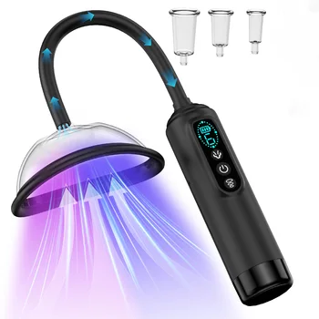 Electric Vacuum Pleasure Pump with 7 Suction Modes – Clitoral & Nipple Stimulator for Women 1