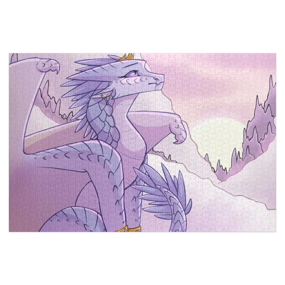 

Queen Snowfall Jigsaw Puzzle Custom Wooden Gift Anime Puzzle