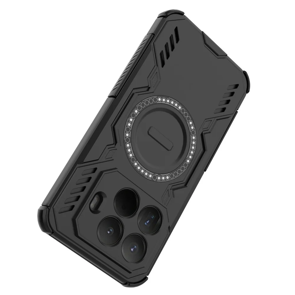 Cooling Breathable Strong Magnetic Ring Case with Heat Dissipation