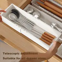 Organizador de Cajones Retráctil: Cocina, Oficina