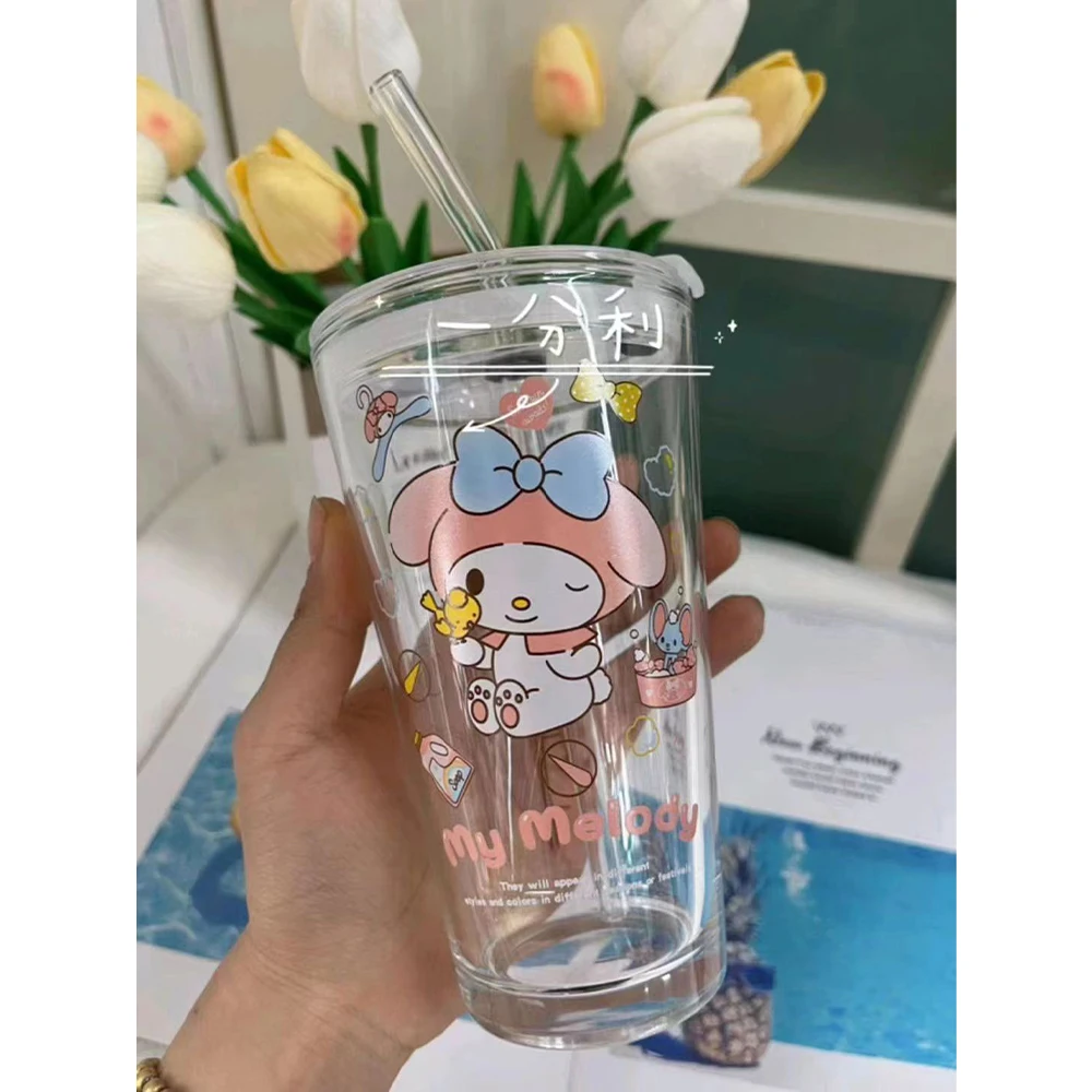 Sanrio Hello Kitty Water Cup My Melody Thermos Cups Sippy Juice Cup Water  Bottle