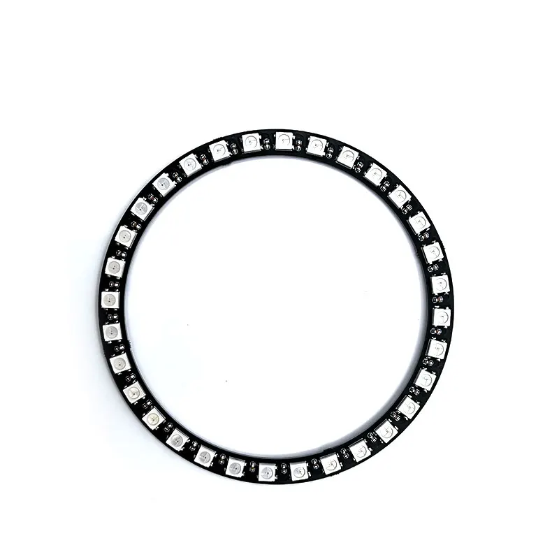 5V Led Ring RGB 5050 Full-color Development Board Integrated Drivers Built-in Programmable DIY Led Module For Arduino