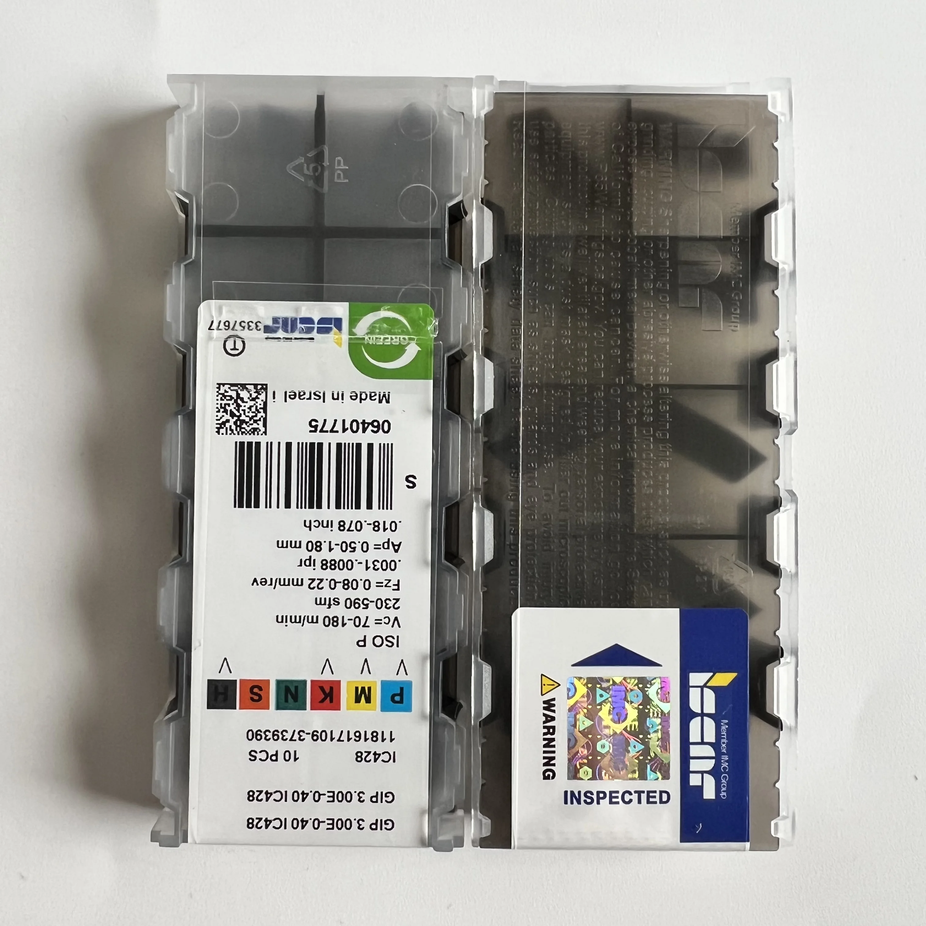 

Carbide blade/10 piece / GIP3.00E-0.40 IC428