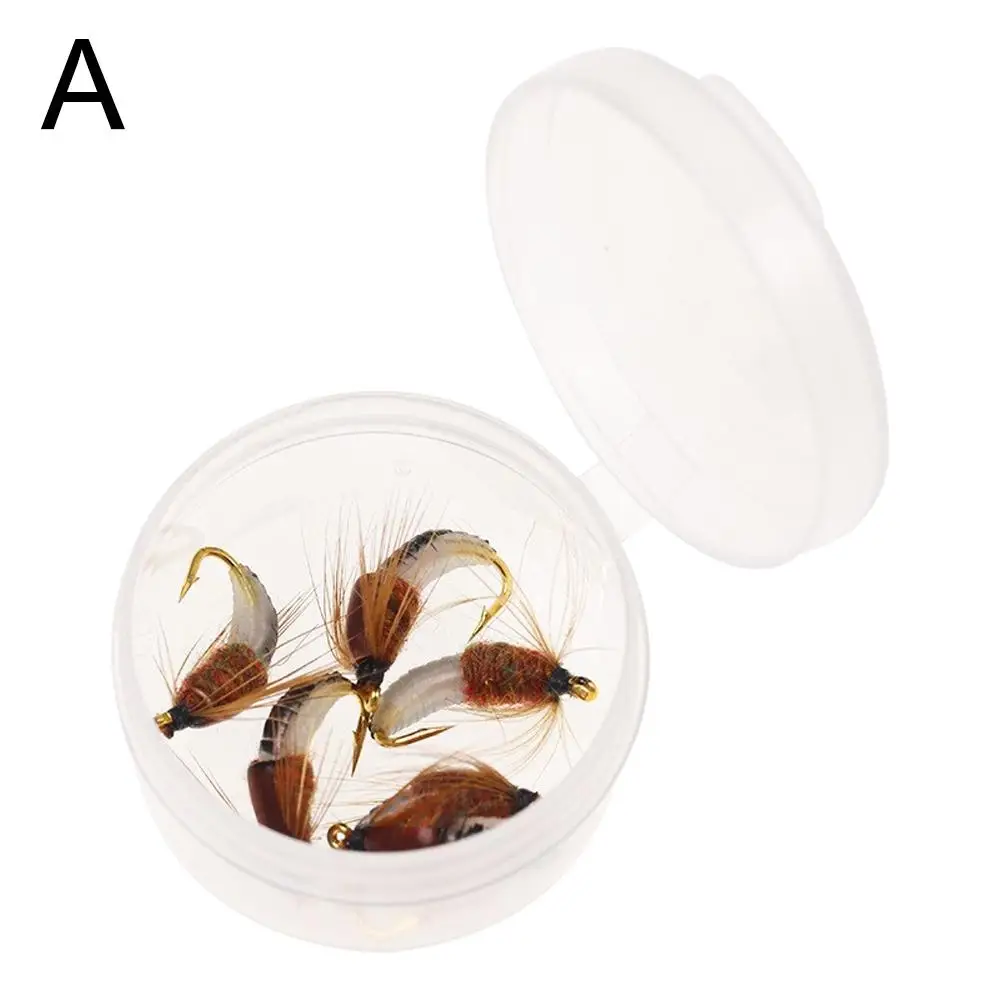 Lot de 20 appâts souples pour pêche à la mouche réaliste | Composants du corps nymphe
