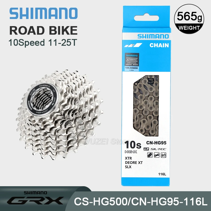 Shimano tiagra-カセットスプロケットセット,CS-HG500-10