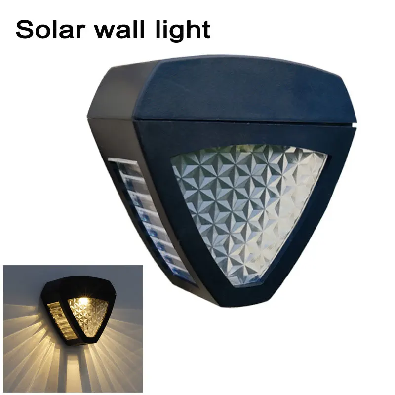 Solar LED Light Outdoor Waterproof Garden Wall Lamp Courtyard Decoration Landscape Atmosphere Lights 16 color led strip for mercedes benz s class w221 w216 car illuminated ambient light update set decorative atmosphere lamp