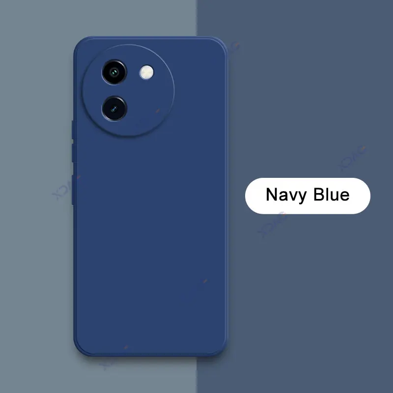 Enhanced Product Title: Premium Square Liquid Silicone Case - Luxury Full Protective Soft Cover