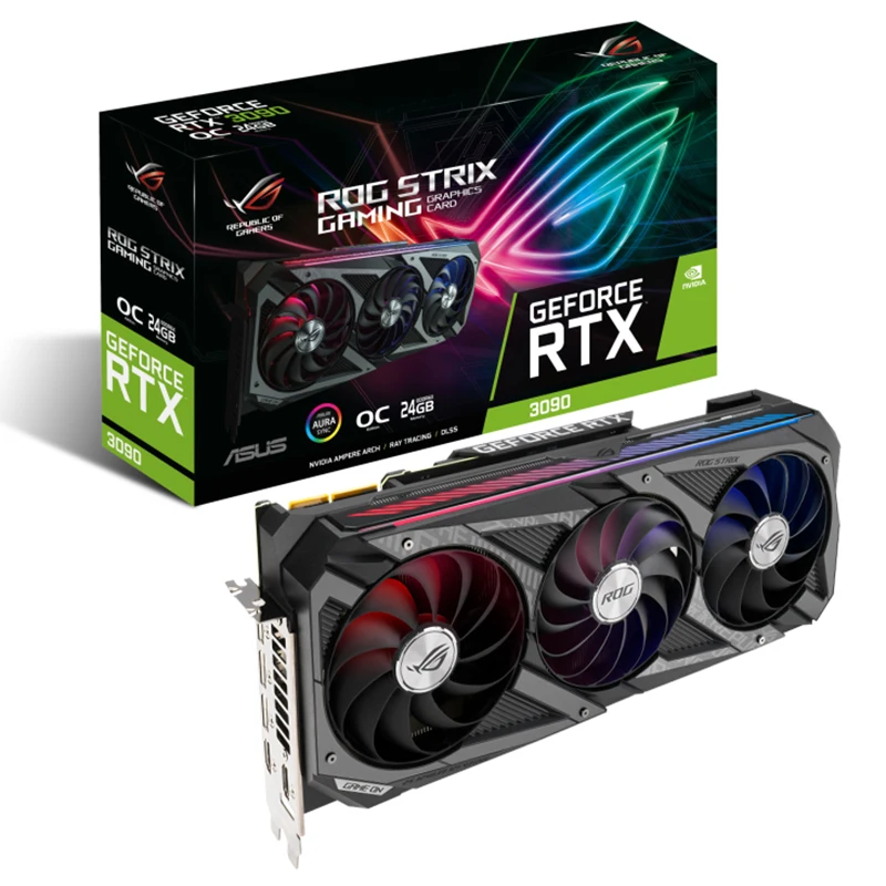 Asus ROG-STRIX-RTX3090-O24G-GAMING OC Raptor without lock graphics card | Обустройство дома