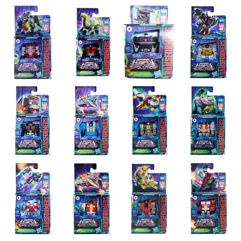 In Magazzino Transformers Legacy Evolution Core Dinobot Fanghi Slug Snarl Swoop Optimus Primetoys Robot Action Figures Regali Hobby