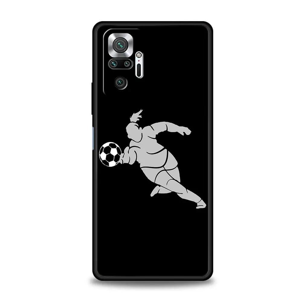 Dynamic Football Art Phone Case - Stylish and Protective Cover