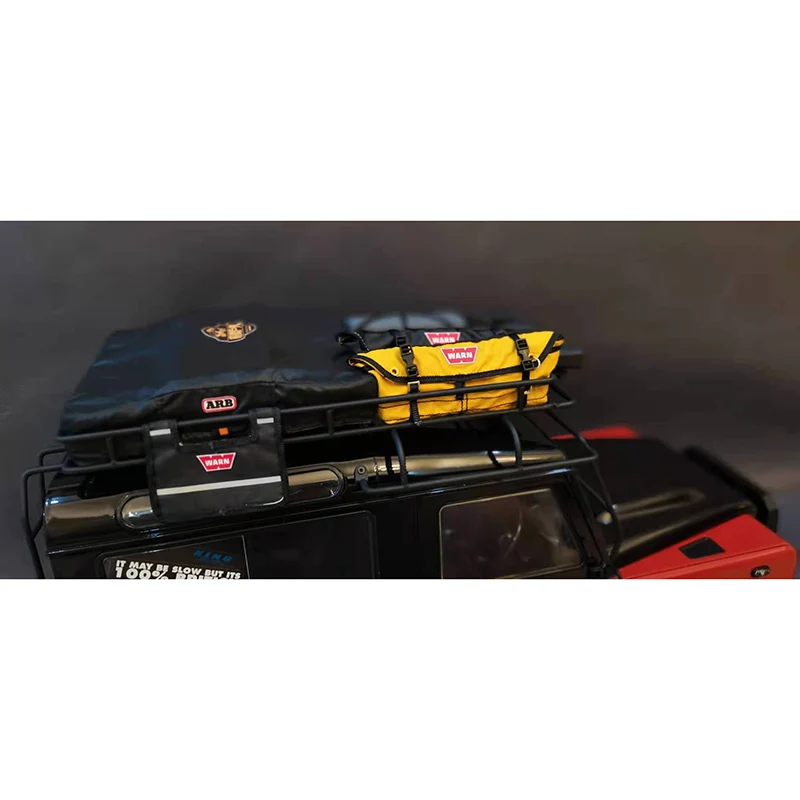 Simulation Rainstorm Pack Roof Tent RC Mood Pieces for 1/10 RC Crawler Car Traxxas TRX4 TRX6 AXIAL SCX10 RC4WD D90 Diy Parts