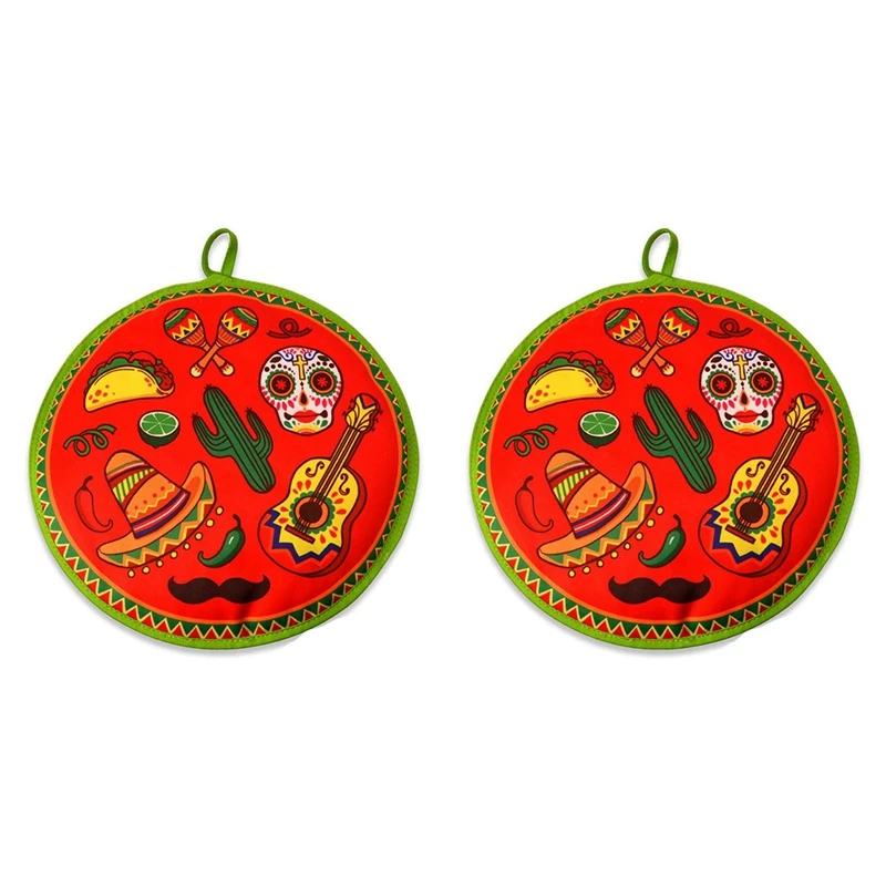 

2 х 12-дюймовая тканевая сумка для Burrito, портативная тортильа, семейная для микроволновой печи, ресторана, пищи, блинчиков, а