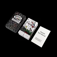12CMx7CM Doodle Tarot  keyword deck designed with novice and beginners in mind Keyword Tarot Deck, Learning Tarot 2