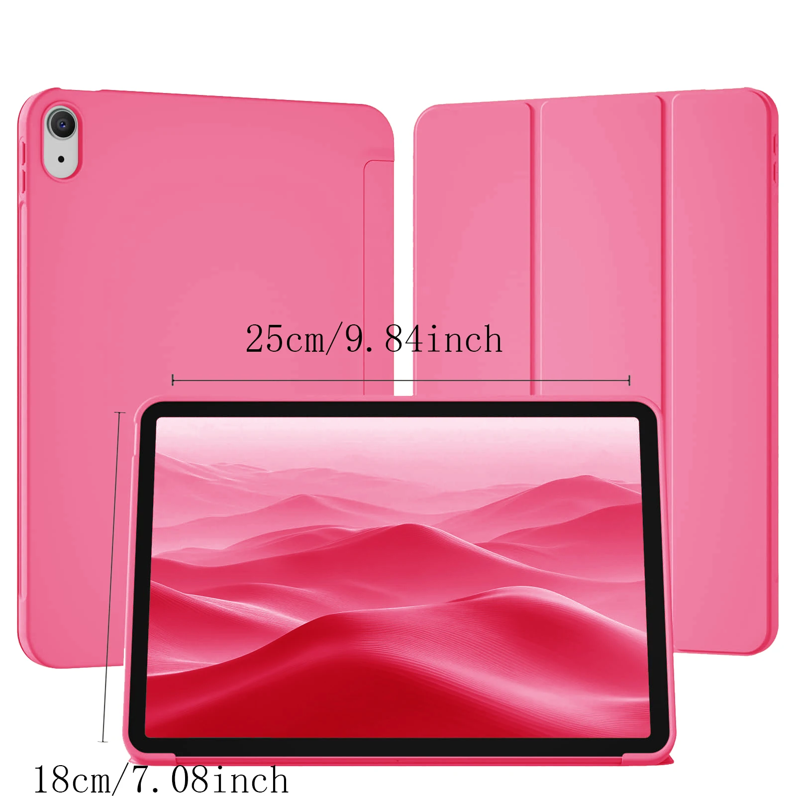 Premium Magnetic Flip Tablet Case with Pencil Holder and Smart Cover
