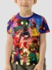 3D Print HOT Game Plants vs. Zombies Baby Clothing 5 to 14 Years Male Outdoor Clothes for Children Boy Girl Child T-Shirt Top 2