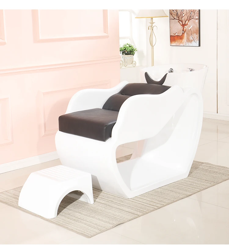 beauty shampoo chair hair wash unit used salon shampoo chair