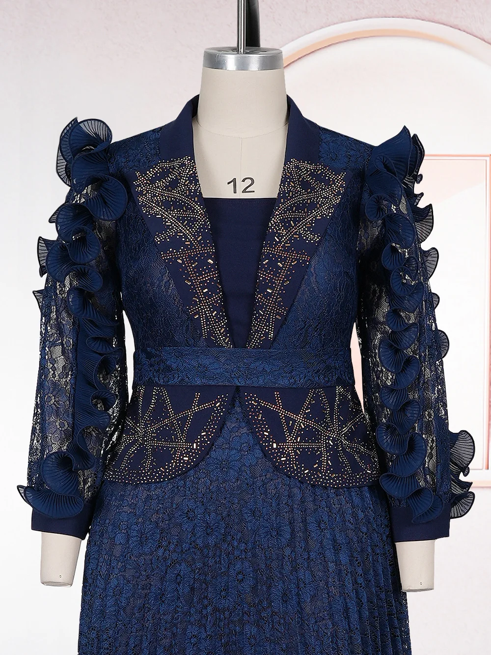 Eleganti Abiti Lunghi da Donna Primavera Estate 2026, Vestiti Plissettati Maxi per Matrimoni, Feste, Balli, Serate e Compleanni - Image 5