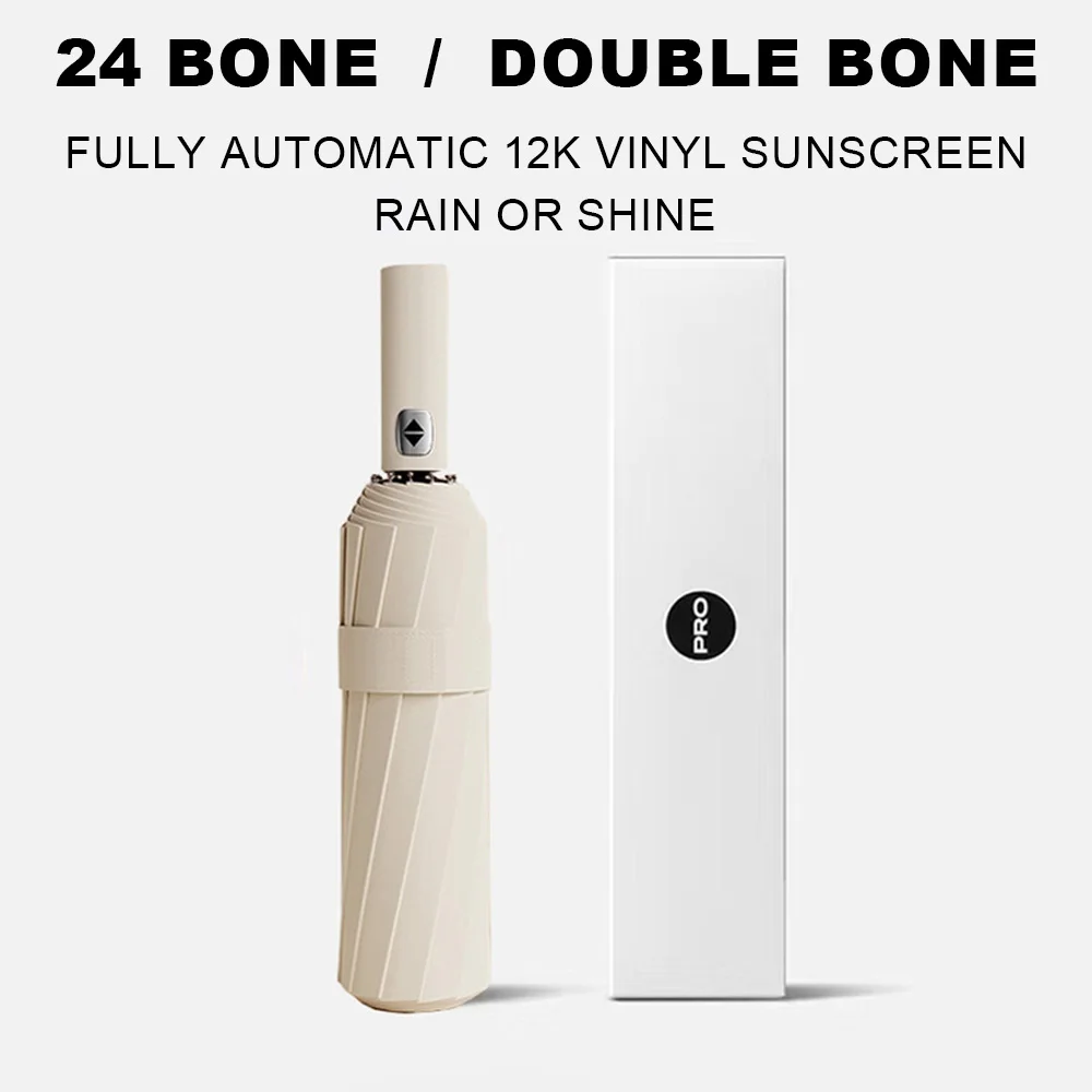 Umbrella Sunscreen Cartoon Sunny Rainy Automatic Folding Student Portable Parasol Shade Accessory Outdoor Gear