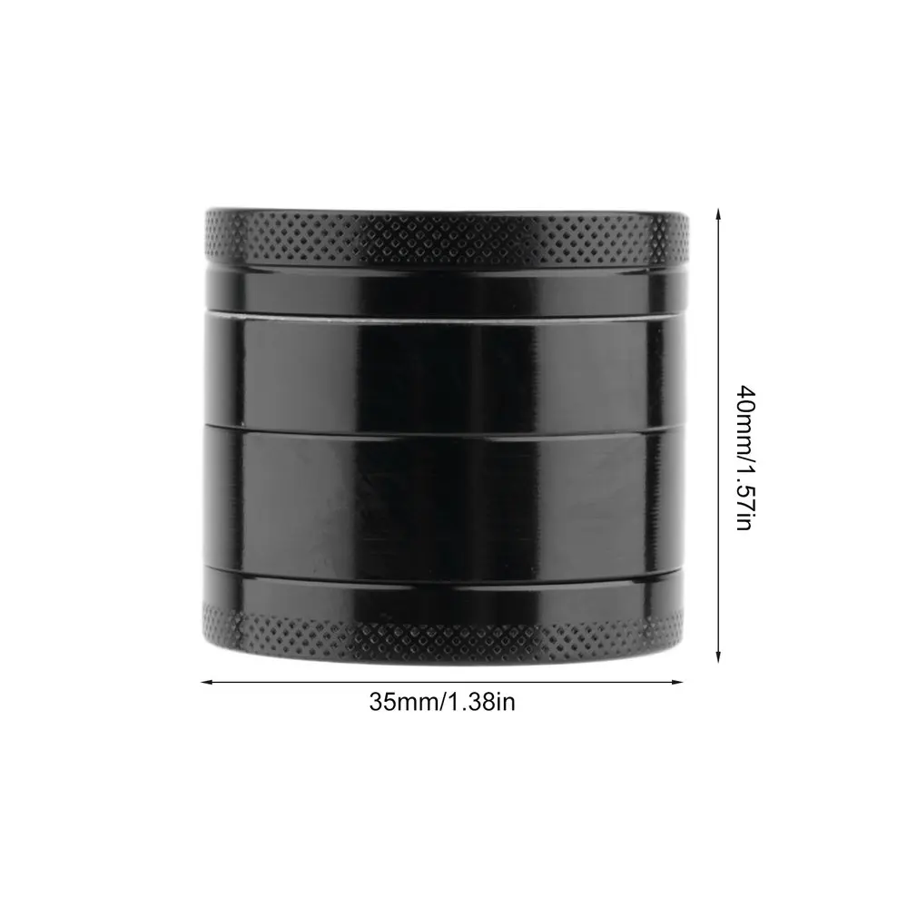 4 Layers Metal Spice Crusher Abrader Leaves Grinder Accessories Detectors Tools nut spice grinder herb spice grinder