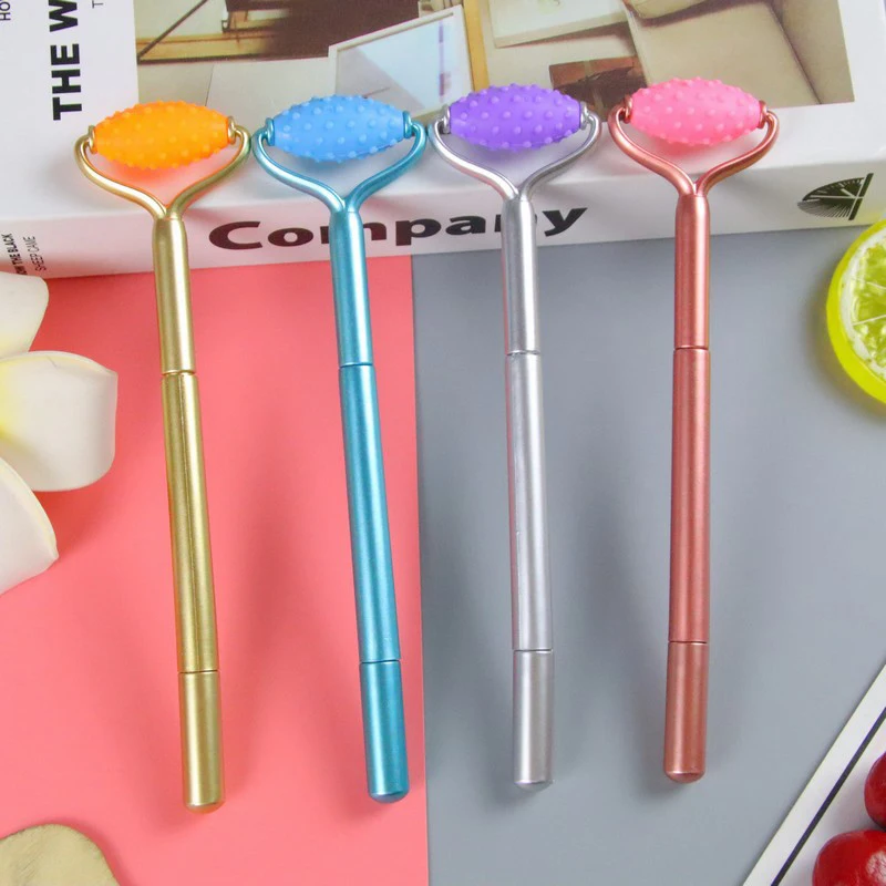 

0,5 мм творческая Массажная гелевая ручка для декомпрессии, забавная стильная ручка, однотонное покрытие, технические принадлежности для письма