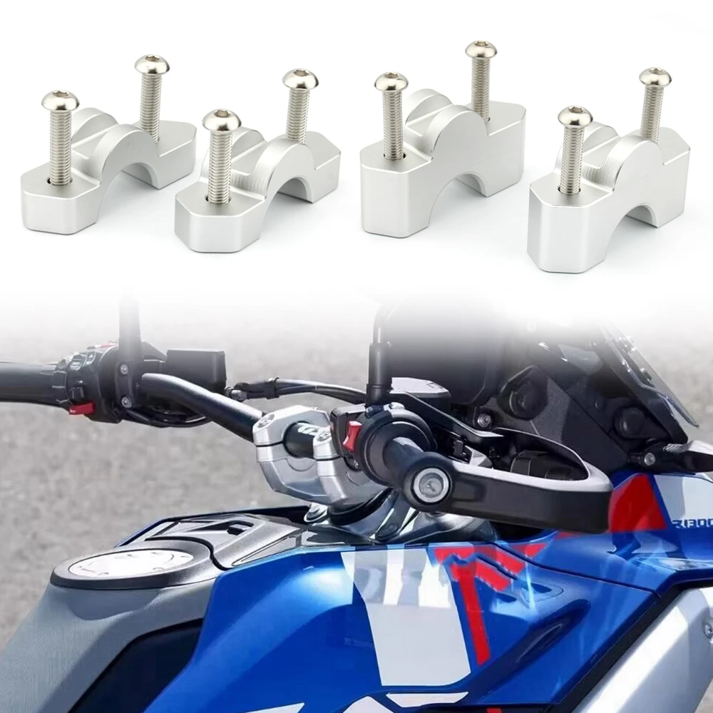 

R1300GS Accessories Motorcycle Handlebar Riser For BMW R1300GS R1300 GS R 1300 GS Hard Handle Riser Clip Increase The Handlebars