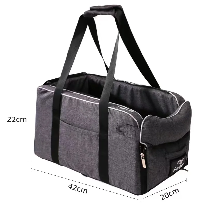 Pet Carrier Bag Pet Carrying Bag Pet Accessories Pet Supplies Dog Car Seat Portable Dog Bed Central Control Car Safety Pet Seat Transport