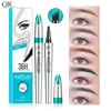 QIC Four-Claw Sketch Eyebrow Pencil Black Brown Gray Liquid Eye Brow Pencil Waterproof Long Lasting 3d Eyebrow Pen Makeup Tool 3