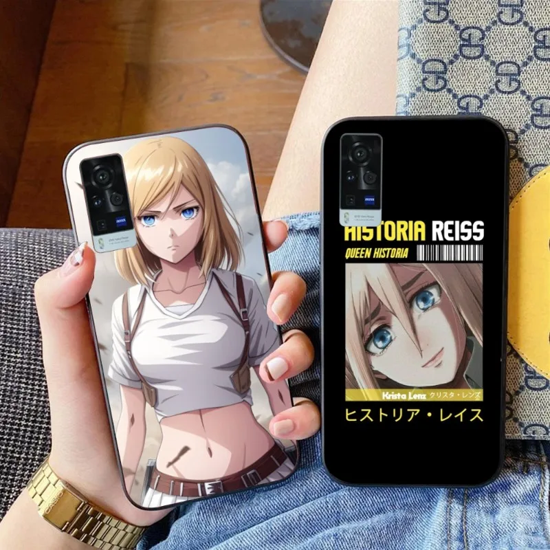 Custodia Per Cellulare Aot Historia Reiss Per Vivo Y95 Y93 Y31 Y20 V19 V17 V15 Pro X60 Nex Cover Morbida Nera Per Telefono Funda